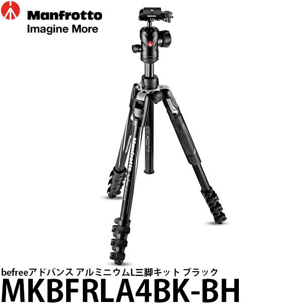 Ȣʥȥåȡա¨Ǽۥޥեå MKBFRLA4BK-BH befreeɥХ ߥ˥Lӥå ֥å [Manfrotto ιѻ/Ѳٽ8kg/8/LUMIXPENNEXΥߥ顼쥹EOSʤɤΥǥб]