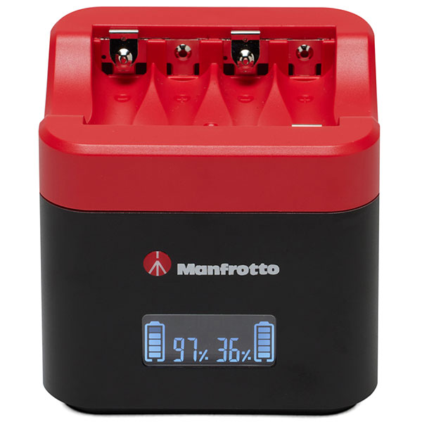 マンフロット Pro CUBE3 ツインチャージャー フジフイルム用(NP-W126/NP-W126S/NP-...