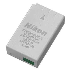 【メール便 送料無料】【即納】 ニコン EN-EL24 Li-ionリチャージャブルバッテリー [Nikon 1 J5対応]