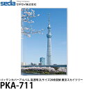 【メール便 送料無料】 セキセイ PKA-711 パックンカバーアルバム 高透明 2Lサイズ20枚収納 東京スカイツリー [ポケットアルバム/フォトアルバム/ギフト/写真整理]