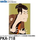 【メール便 送料無料】 セキセイ PKA-718 パックンカバーアルバム 高透明 2Lサイズ20枚収納 浮世絵 歌舞伎 [ポケットアルバム/フォトアルバム/ギフ...