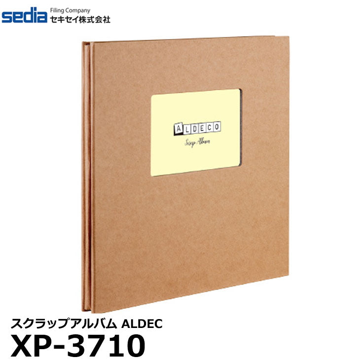 【メール便 送料無料】【即納】 セキセイ XP-3710 スクラップアルバム ALDEC [フリー台紙 写真アルバム 差替式台紙 L判 ミニアルバム]