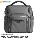 【送料無料】 バンガード VEOアダプター 15M GY ショルダーバッグ グレー [vanguard VEO ADAPTOR 防水 カメラバッグ 一眼レフ レインカバー付 国内正規品]