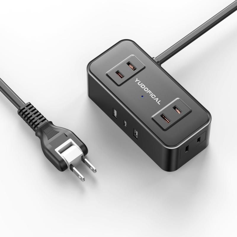 電源タップ タワー 蛸足コンセント mini型 ACコンセント 180°スイングプラグ シャッター付き ほこり防止 テーブルタップ 配線しやすい 過負荷保護 PSE認証取得 Z17