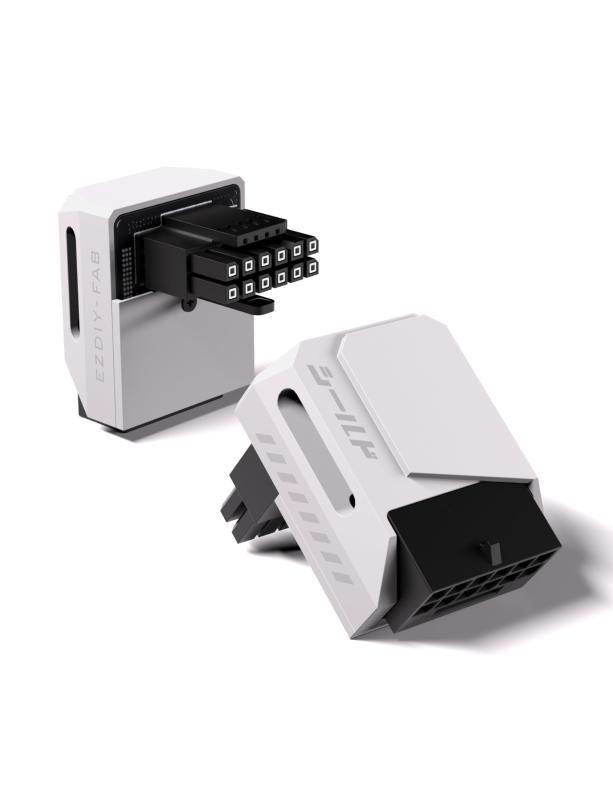 シールド シリーズ PCIe 5.0 12VWR 12+4ピン 90度直角コネクタ 電源変換アダプタ GPU電源コネクタ グラフィックス カード用 RT090Ti,4070Ti,4080,4090に対応