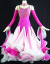 【新商品】社交ダンス・社交ダンスドレス競技用ドレス ダンス衣装デモドレス・舞台・演奏会・発表会ドレス【送料無料】【セミオーダー】競技用モダンドレス ワルツドレス...