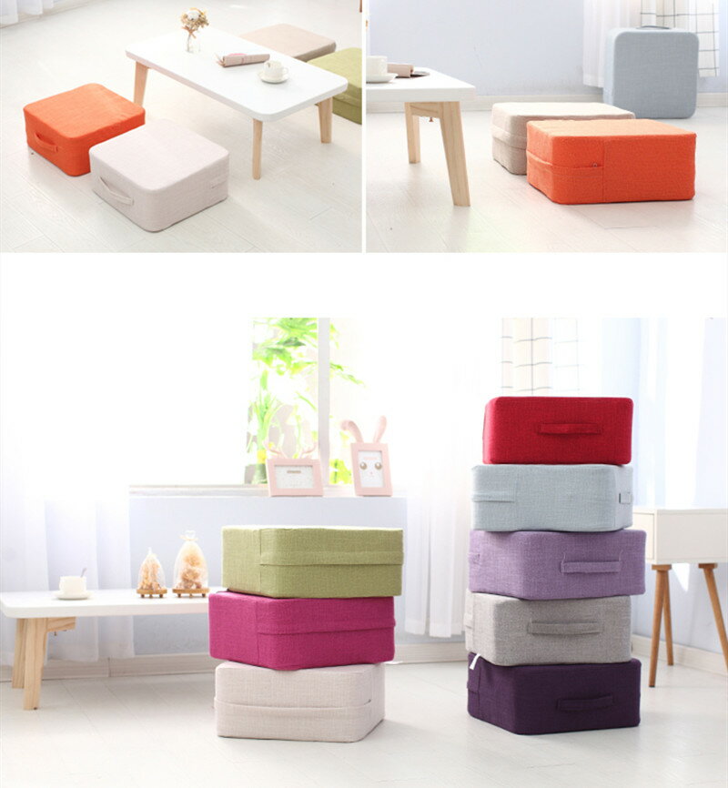 送料無料 フロアクッション 座布団 高反発 クッション 洗える 座布団 高反発クッション 足置き オフィスクッション シートクッション 一人用椅子用座布団 おしゃれ デスクワーク 在宅 畳 和室 四季適用 12colour 【楽天海外通販】