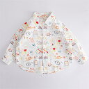 送料無料 子供服 長袖シャツ キッズ 花柄シャツ アロハシャツ 綿100% 胸ポケット 男の子 女の子 ガール ボーイ 子ども服 子供ウェア 夏服 春秋服 落書き 90cm 100cm 110cm 120cm 130cm 140cm 楽天海外通販