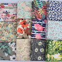送料無料 21色 140cm幅 85cm単位 生地 布 布地 プリント 花柄 植物柄 葉柄 ぬの きじ ハンドメイド 手作り 手造り 手芸 DIY 材料 ソーイ...
