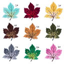 送料無料 9枚組 ワッペン アップリケ 紅葉柄 刺繍ワッペン 刺繍アップリケ パッチワーク 繕い物 穴繕い ダメージカバー デコレーション アレンジ 裁縫材料 DIY手芸用 汚れや穴隠しに便利 服の補修 服飾り用 楽天海外通販