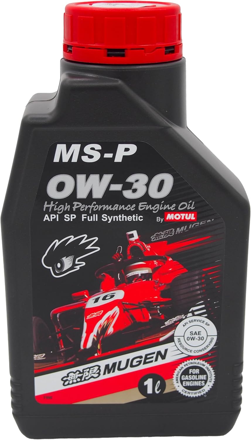 乐天商城 - 無限 MUGEN エンジンオイル MS-P 0W-30 1L 高性能 化学合成油 Motul共同開発 正規品 90000-XYCM-0W30