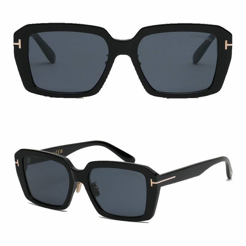 TOM FORD トムフォード 大人気 TF1164K 01A ブランドサングラス ウェリントンサングラス ファッションサングラス オーバーフィット 旅行 ユニセックス 男女兼用 メンズサングラス レディースサングラス HE&SHE 【送料無料】