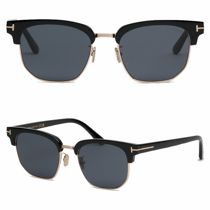 乐天商城 - TOM FORD トムフォード 大人気 TF1165K 01A ブランドサングラス スクエアサングラス ウェリントン ファッションサングラス オーバーフィット 旅行 ユニセックス 男女兼用 メンズサングラス レディースサングラス HE&SHE 【送料無料】