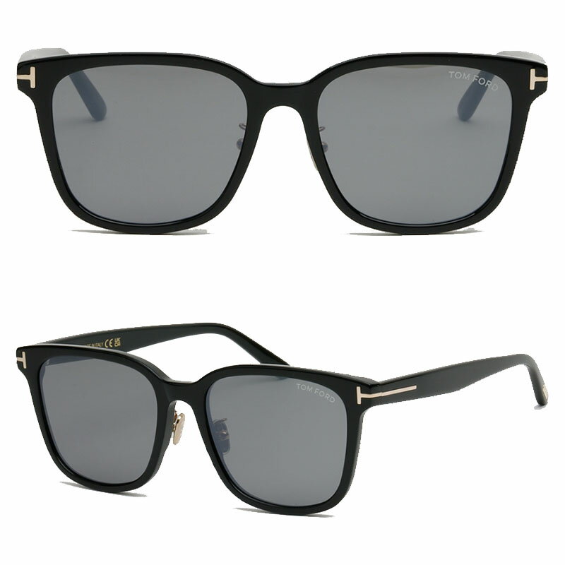 TOM FORD トムフォード 大人気 TF1136K 01B ブランドサングラス スクエアサングラス ウェリントン ファッションサングラス オーバーフィット 旅行 ユニセックス 男女兼用 メンズサングラス レディースサングラス HE&SHE 【送料無料】