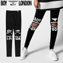 HE&SHE [送料無料] 【ボーイロンドン】 BOYLONDON KOREA レディース 女性 女子 ストリート ファンキー LADIES LEGGINGS 膝スリット レギンス B81LG1400F89