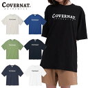 HE SHE COVERNAT 【カバーナット】 コボナッ 送料無料 AUTHENTIC LOGO T-SHIRT 半袖Tシャツ カットソー オーバーサイズ オーバーフィット ユニセックス ストリート カジュアル 7カラー