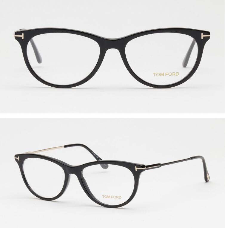 HE&SHE 【送料無料】TOM FORD トムフォード TF5509 001 ブランドメガネ 伊達(dá)メガネ ファッションメガネ ラウンドレンズ メガネフレーム 黒縁　ラウンド　男女兼用　軽いメガネ　正規(guī)品ケース付き　アイウェア