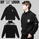 HE SHE 送料無料 【ボーイロンドン】 BOYLONDON KOREA B63MT03U89 韓国ファッション 男女兼用トレーナーオーバーサイズ レアアイテム 特価セール関税無し MTM スウェットトレーナ メンズトレーナー レディーストレーナ 長袖トップス ハイネック