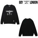 HE SHE 送料無料 【ボーイロンドン】 BOYLONDON KOREA B53MT03U89 ビックシルエット オーバーサイズ オーバーフィット ユニセックス ストリート ファンキー トレーナー MTM スウェット