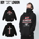 HE&SHE [送料無料] BOYLONDON KOREA 【ボーイロンドン】 B83HD1167U ビックシルエット オーバーサイズ オーバーフィット ユニセックス ストリート ファンキー プルオーバーパーカー