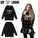 HE&SHE [送料無料] BOYLONDON KOREA 【ボーイロンドン】 B53HD02U89 ビックシルエット オーバーサイズ オーバーフィット ユニセックス ストリート ファンキー プルオーバーパーカー