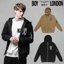 HE&SHE [送料無料] BOYLONDON KOREA 【ボーイロンドン】 B63TC07U ビックシルエット オーバーサイズ オーバーフィット ユニセックス ストリート ファンキー ジップアップパーカー