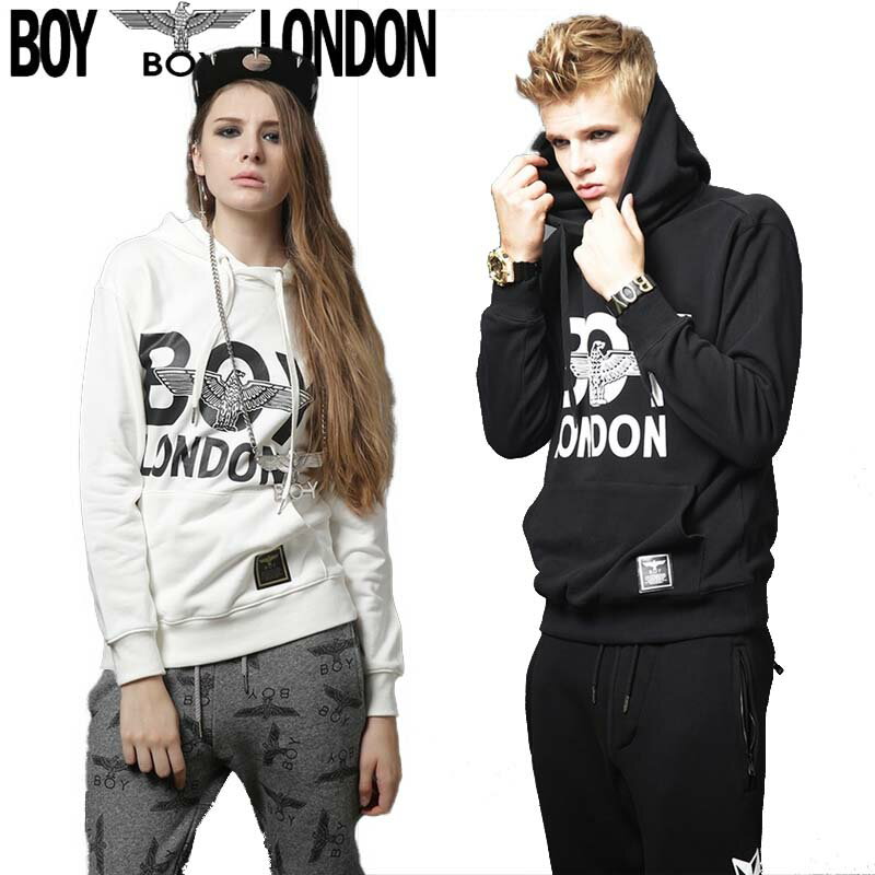 HE SHE 送料無料 BOYLONDON KOREA 【ボーイロンドン】 B33MT33U ビックシルエット オーバーサイズ オーバーフィット ユニセックス ストリート ファンキー プルオーバーパーカー