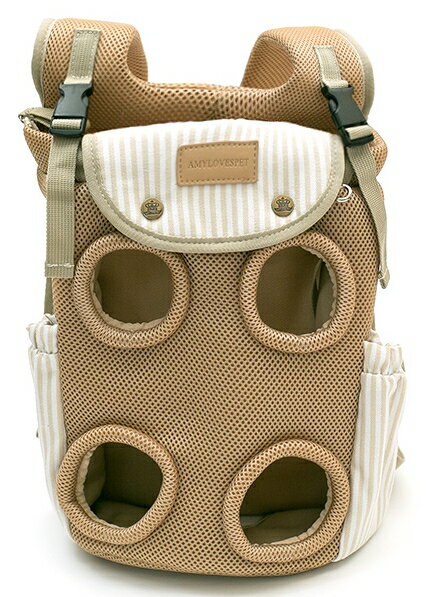 AMYLOVESPET (�����ߡ���֥��ڥå�) HE&SHE������̵����Narani-Front Stripe �ʥ�˥ե���ȥХå� �ڥå����� ������ ���Ф��� ������󥰥Хå� ǭ���� Ķ���� �ڥåȥ���ꥢ ������ꥢ �ڥåȥ����ƥ� �ڹ�֥���