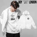 HE&SHE [送料無料] B63TC11U80 【ボーイロンドン】 BOYLONDON KOREA ユニセックス ストリート ファンキー フードジップアップ パーカー フーディ韓国ファッション　韓国ブランドメンズジップアップ　メンズパーカー　フード