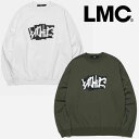 HE&SHE [送料無料] LMC【エルエムシー】 [送料無料] 21fw LMC WONG SWEATSHIRT ユニセックス ストリート カジュアル トレーナー 全2カラー