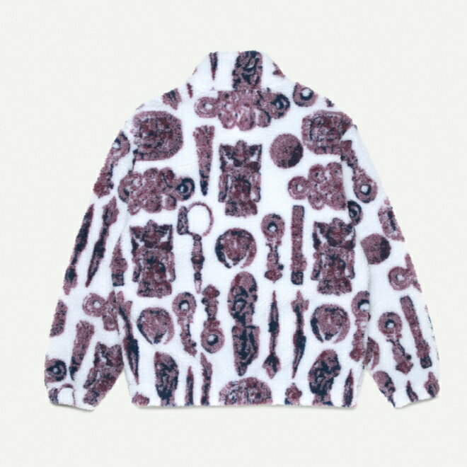 HE&SHE [送料無料] LMC【エルエムシー】 [送料無料] 21fw LMC ECO JQD PATTERN FLEECE JACKET ユニセックス ストリート カジュアル パターン ジャケット