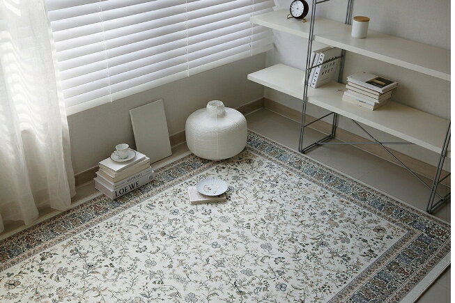MAISON DE ROOM ROOM(メゾンドルームルーム) HE&SHE【送料無料】カーペットラグリビングホームデコペルシャ Clair Persian Carpet -100 x150 インテリアラグ　滑りとめラグ　韓国インテリア sheandhe-10003113 HE&SHE サンプル画像2