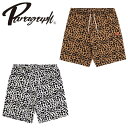 PARAGRAPH パラグラフ HE&SHE [送料無料] 2022SS シーズン7 No.46 LEOPARD HALF PANTS レオパードハーフパンツ ショートパンツ ショーツ ユニセックス レディース メンズ ストリート カジュアル カップルルック ペアルック 1