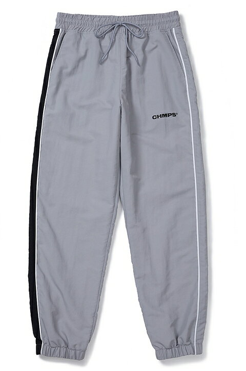 HE&SHEのHE&SHE BORN CHAMPS ボーンチャンプス [送料無料] チャンプスウィンドパンツ CHMPS WIND PANTS ユニセックス ストリート カジュアル オーバーサイズ ビックシルエット ルーズフィット ロゴ ロングパンツ ウィンドブレーカーパンツ 全5カラー｜アングル2