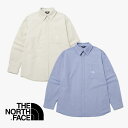 HE&SHE [送料無料] ノースフェイス 正規品韓国 THE NORTH FACE NH8LP01 TRAVELER SHIRTS ノースフェイス新作 男女兼用 メンズ レディース カジュアル デイリー シャツ ルーズフィット ゆったり オーバーフィット 胸ポケット シンプル 無地シャツ 長袖シャツ