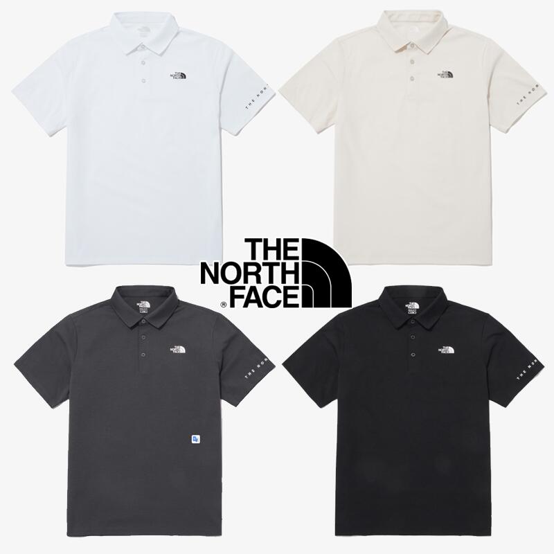 HE SHE 送料無料 ノースフェイス 正規品 ホワイトレーベル 無地ポロシャツ STINSON S/S POLO NT7PP02 ノースフェイス新作 Tシャツ無地ロゴ半袖Tシャツ カラーTシャツ ベーシック シンプル 男女兼用 メンズ レディース デイリー カジュアル リサイクル素材 環境にやさしい