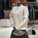 HE&SHE [送料無料] 【ノースフェイス正規品】THE NORTH FACE W'S ESSENTIAL SWEATSHIRTS NM5MN30 トレーナー スウェットシャツ CROP クロップ丈 22FW 女子女性レディーストレーナー 無地 ロゴ カジュアル デイリー ルーズフィット ベーシック Uネック ラウンドネック OVERFIT