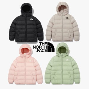 HE&SHE [送料無料]【ノースフェイス正規品】THE NORTH FACE 韓国 K'S ON BALL HOODIE NJ3NN55 ダウンジャケット キッズ キッズアウター 子供服 子供アウター 子供ダウンジャケット 防寒ジャケット 保温 ジップアップ フード付きアウター ショート丈ジャケット オンボール