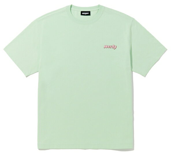 NERDY ノルディ HE&SHE [送料無料] 2023SS タートルバディ半袖Tシャツ TURTLE BUDDY SHORT SLEEVE T カットソー プルオーバー ユニセックス 韓国ブランド 韓国ファッション 新品 スポーティ カジュアル ストリート ペアルック カップルルック 少女時代 テヨン