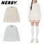 NERDY ノルディ HE&SHE [送料無料] 2023SS ストライプ長袖Tシャツ STRIPE LONG SLEEVE T カットソー プルオーバー ユニセックス 韓国ブランド 韓国ファッション 新品 スポーティ カジュアル ストリート ペアルック カップルルック 少女時代 テヨン