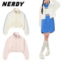 NERDY ノルディ HE&SHE [送料無料] 2023SS ウーマンNYトラックトップ W'S NY TRACK TOP レディース 女性 女子 ジャージ 韓国ブランド 韓国ファッション 新品 スポーティ カジュアル ストリート ペアルック カップルルック