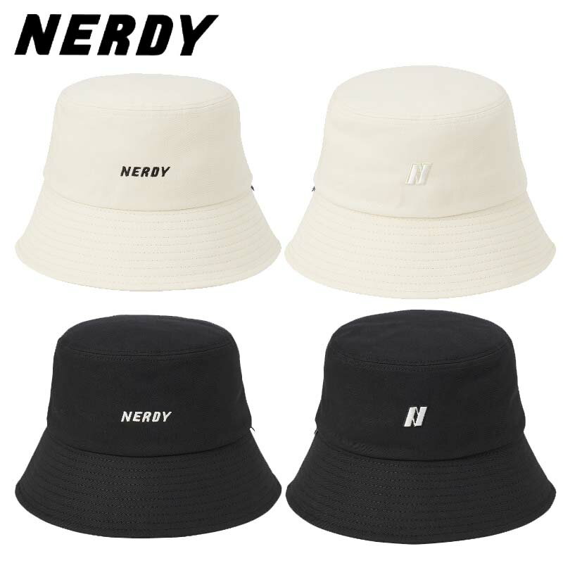 NERDY ノルディ HE&SHE [送料無料] 2023SS オーバーサイズバケットハット OVER SIZE BUCKET HAT 帽子 ユニセックス メンズ レディース 韓国ブランド 韓国ファッション カジュアル ストリート 少女時代 テヨン