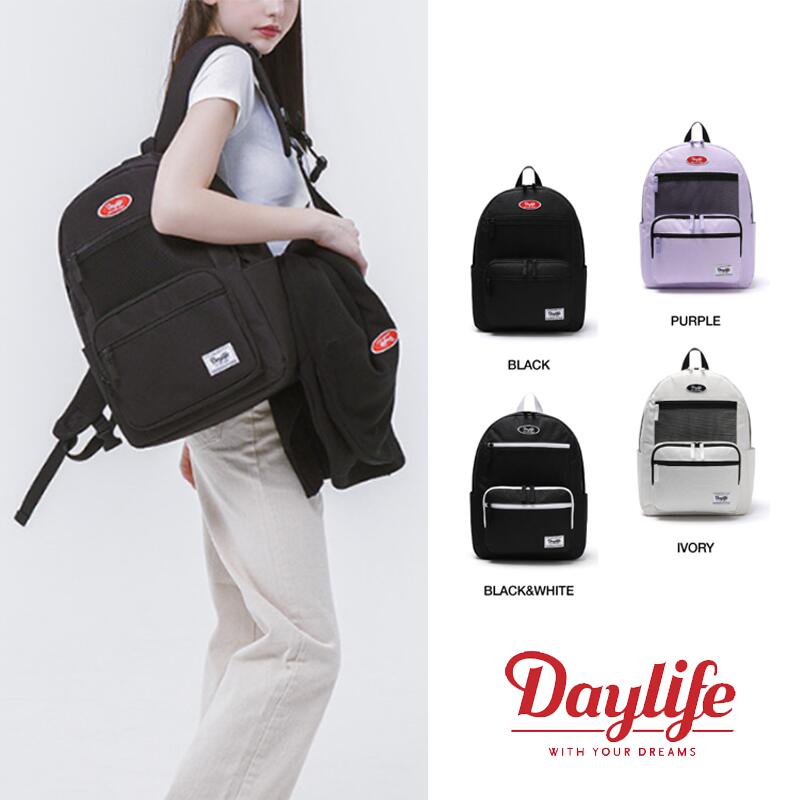 HE SHE 送料無料 Daylife 正規品 2022 DAYLIFE LAYER BACKPACKバックパック 韓国ファッション 韓国ブランド 新学期カバン 旅行 PC収納可能 防水 おしゃれリュック 学生カバン軽いリュック通学リュック 女子 通学リュック 男子 通学リュック 大容量 通学リュック 韓国