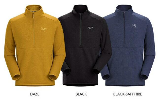 HE&SHE [送料無料] ARC'TERYX アークテリクス KYANITE AR HALF ZIP M カイヤナイトオールラウンドハーフジップ メンズ 男性 男子 裏起毛 プルオーバー ハイネック アクティビティ 運動 山登り 通気性 耐久性 汎用性 レギュラーフィット AJMFMX5349
