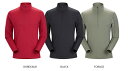 HE&SHE [送料無料] ARC'TERYX アークテリクス Rho Hybrid 1/2 Zip Neck ローハイブリッドハーフジップネック メンズ 男性 男子 裏起毛 プルオーバー Tシャツ カットソー アクティビティ 運動 山登り 汎用 保温 伸縮性 吸湿 ATMFMX6190