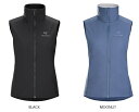 HE&SHE [送料無料] ARC'TERYX アークテリクス Ladies Atom Vest レディースアトムベスト 女性 女子 ダウンベスト 軽量ベスト アクティビティ 運動 山登り 通気性 保温性 撥水 透湿性 伸縮性 アウトドア AJMFWX6895