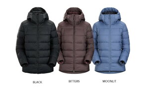 HE&SHE [送料無料] ARCTERYX 正規品 THORIUM HOODY W DOWN JACKET FW22 アークテリクス グース フード付きアウター 冬アウター RDSダウン 防寒 ダウンジャケット 人気 アウトドア デイリー カジュアル レディースアウター 軽い 軽量 ショート丈