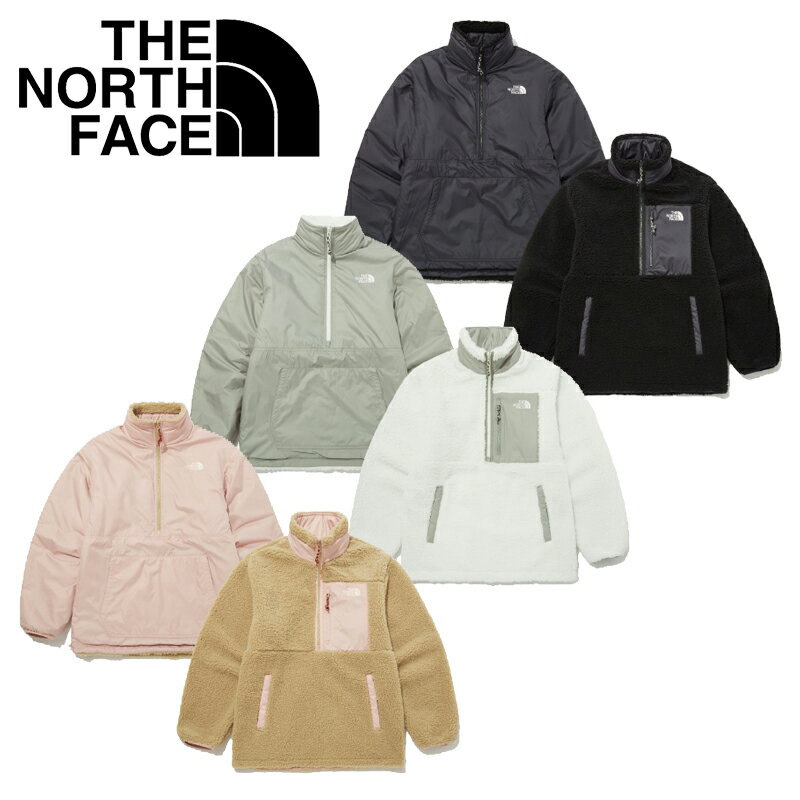 HE&SHE [送料無料] ノースフェイス THE NORTH FACE KOREA プレーグリーンリバーシブルフリースアノラックット PLAY GREEN RVS FLEECE ANORAK メンズ ジップアップ アウター アウトドア スポーティ フリースジャケット ストリート カジュアル ハーフジップアップ 韓国 NA3BP02