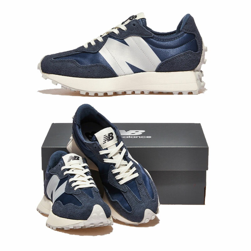乐天商城 - HE&SHE [送料無料] ニューバランス NEW BALANCE 韓国 KOREA レディース 女性 女子 スニーカー ランニング靴 カジュアル靴 ストリート 運動靴 ボックスあり スポーツ靴 デイリー靴 お勧め 大人 WS327SNG navy ネイビー