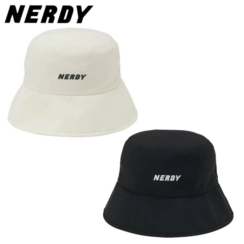 NERDY ノルディ HE&SHE [送料無料] 2023SS エッセンシャルバケットハット ESSENTIAL BUCKET HAT 帽子 ユニセックス メンズ レディース 韓国ブランド 韓国ファッション カジュアル ストリート 少女時代 テヨン